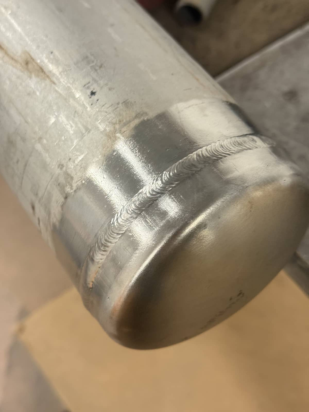 Stainless weld